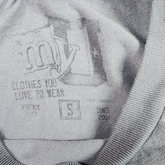 Alabama Crimson Tide Shirt Womens Small Gray Long Sleeve Pullover Spell Out 2015 - Picture 4 of 14